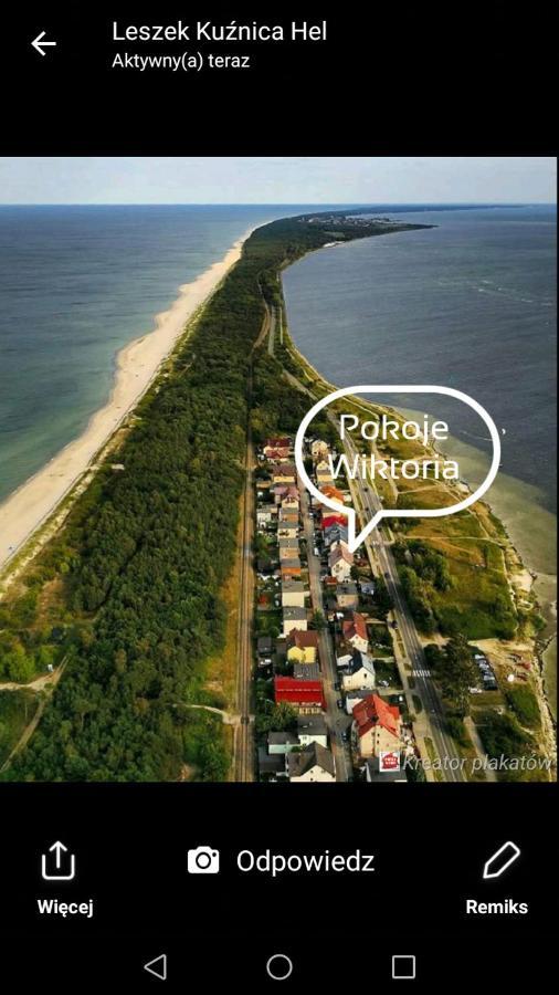 Apartamenty Wiktoria Morska18 Kuźnica Dış mekan fotoğraf
