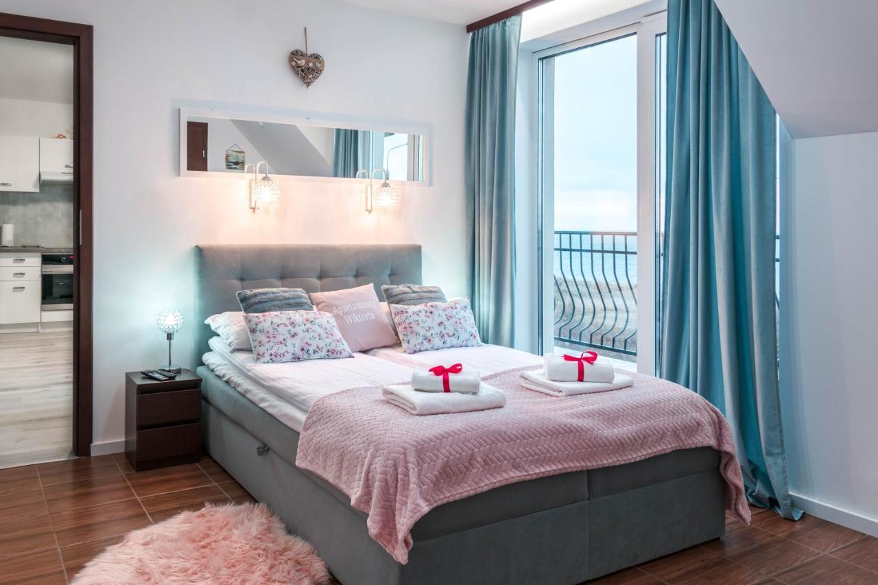 Apartamenty Wiktoria Morska18 Kuźnica Dış mekan fotoğraf